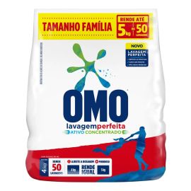 Sabão Em Pó Omo Lavagem Perfeita 4kg