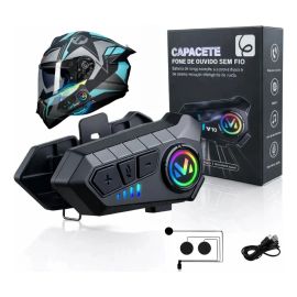 Eps-2592 Fone de Ouvido de Capacete Moto Bluetrooth Controle de Voz