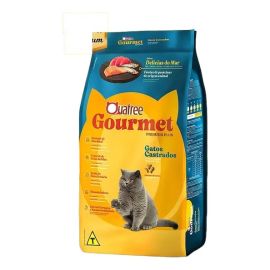 Quatree Premium ração gatos castrados delicias do mar gourmet 10,1kg - [PIX]
