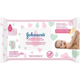 Lenços Umedecidos JOHNSON'S® Baby Proteção da Pele, 96 unidades