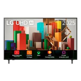 Smart TV Profissional 4K 43" LG UHD 43AU801 Processador α7 AI Ger8 - [PIX]