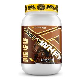 Tasty Whey Adaptogen Science Chocolate Suiço, 900g