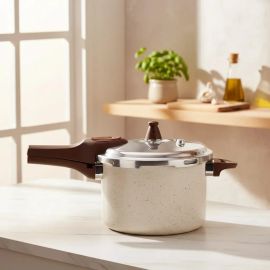 Panela de Pressão Brinox Pressure 4,2L Vanilla Baunilha - [PIX]