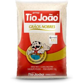Arroz Branco Tio João Grãos Nobres 5Kg - [RECORRÊNCIA]