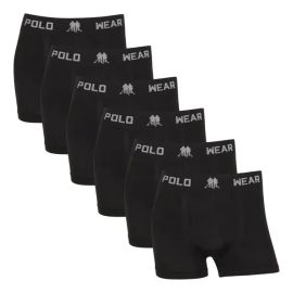 Kit 6 Cuecas Boxer Polo Wear