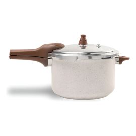 Panela Pressão Brinox Cerâmica 6,8L Vanilla