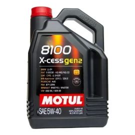 Óleo de motor Motul sintético 5W-40 para carro/caminhonete de 1 unidade x 4L