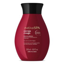 Óleo Hidratante Corporal O Boticário Nativa Spa Cereja Rouge