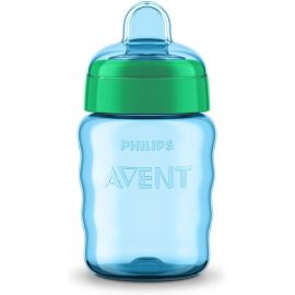 Copo Easy Sip com Bico de Silicone SCF553/05 Philips Avent 260ml 9m+ Azul/Verde