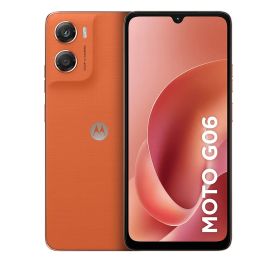 Smartphone Motorola Moto G06 - 128gb 12gb (4gb Ram + 8gb Ram Boost) Laranja - [PIX]