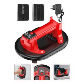 Kit Ventosa Automática Recarregável 260kg com 2 Baterias - [PIX]