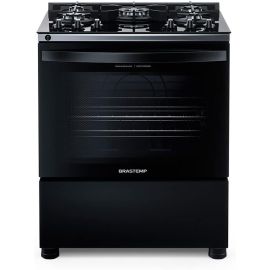 Fogão Brastemp 5 Bocas Bivolt com Mesa de Vidro e Turbo Chama (BFS5VCE) - [PIX]
