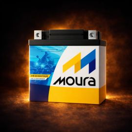 Bateria Moura Titan Fan Biz Bros Fazer 125 150 160 Flex Xre - [PIX]
