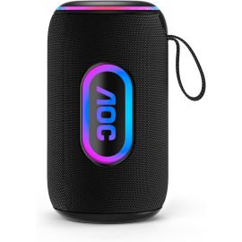 AOC ACS4321 Caixa de Som Bluetooth, 30W, TWS | RGB, Resistente a Poeira e Aqua IPX5