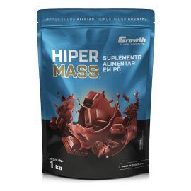 Hiper Mass 1kg Growth Supplements - Sabor Chocolate