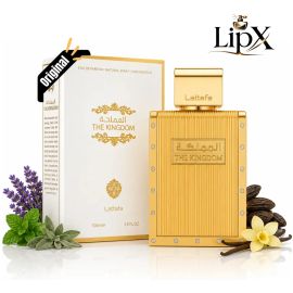 Perfume Lattafa The Kingdom Lattafa EDP 100ml - [PIX]