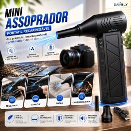 Mini Ventilador Soprador Ar Turbo 130000rpm