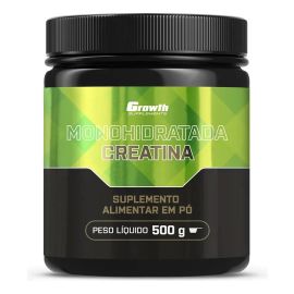 Creatina Monohidratada 500g Growth Supplements - Sem Sabor em Pó