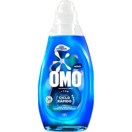 Lava-Roupas Líquido Omo Ciclo Rápido Ação Antiodor 1,4L