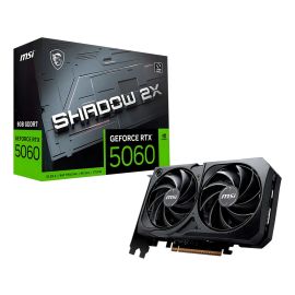 Placa de vídeo msi geforce rtx 5060 shadow 2x oc 8gb gddr7 128-bit