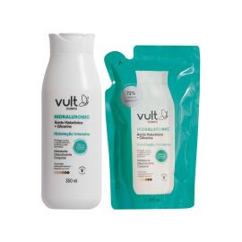 Kit Vult 1 Hidratante Corporal 350ml + 1 Refil Hidratante Corporal 300ml Hidraluronic