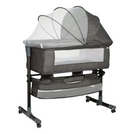 Berço Encaixe Nacama Moisés Co-bed Connect Grafite Maxi Baby