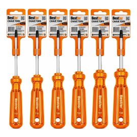Jogo Chave Torx Kit 6 Peças Alta Qualidade Laranja