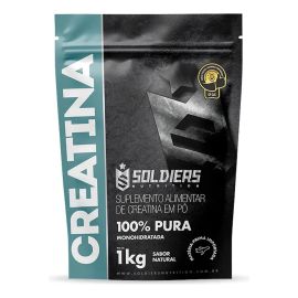 Creatina 1kg Suplemento Monohidratada em pó 100% Pura - Soldiers Nutrition