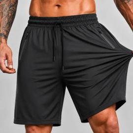 Shorts Esportivo Masculino Slim Fit com Elastano Poliamida - [PIX]