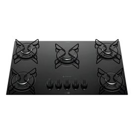 Cooktop 5 Bocas A Gás Atlas Agile Up Mega Chama Preto - [PIX]