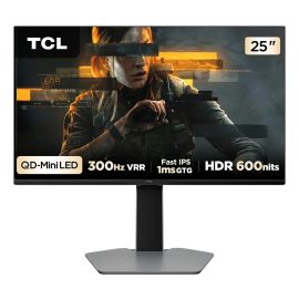 Monitor Gamer TCL 25 Polegadas QLED Mini LED Full HD G64 300Hz 1ms - [PIX]