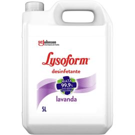 Lysoform Lavanda, Desinfetante Líquido, Limpeza Casa, 5L - [RECORRÊNCIA]