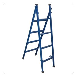 Escada Articulada Multiuso Reforçada Extensiva Até 7 Degraus Azul - [PIX]