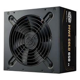Fonte Cooler Master Mwe Gold 650w V3 80plus Atx 3.1 C/ Cabo Preto