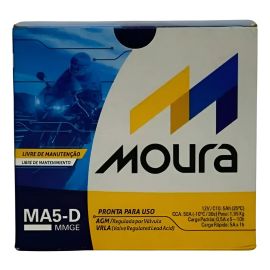 Bateria Moto Moura MA5-D