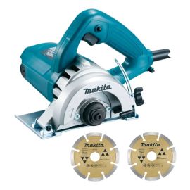 Serra Makita 4100nh3zx Mármore com 2 Discos Diámetro 110mm 1300W - (Mercado Livre)