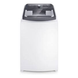 Máquina de Lavar Electrolux LEC15 Branca 15kg Premium Care com Cesto Inox Jet&Clean e Time Control - [PIX]