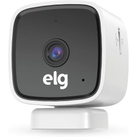 ELG, SHCI603, Câmera interna 1080P Full HD Inteligente Wi-Fi com Botão SOS, Áudio Bidirecional, Visão Noturna e Detecção de Movimentos