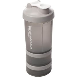 LYOR - Coqueleira Shaker 3 Em 1 - Performance Cinza 650ml