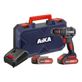 Parafusadeira E Furadeira Impacto 20v Aika 2 Baterias 2.0ah