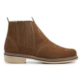 Botina Bota Masculina Couro Legitimo F1000 Direto Da Fabrica