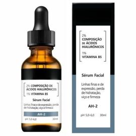 Sérum Facial Ácido Hialurônico 2% + B5 Hidratação Todos os Tipos de Pele