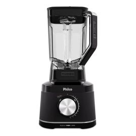 Liquidificador Philco 1500W 3,1L 12 Velocidades com 6 Lâminas PLQ15A