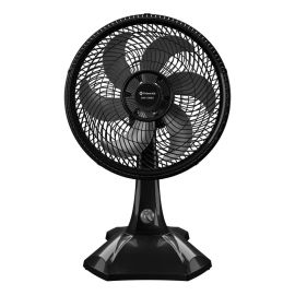 Ventilador De Mesa Britânia Prime Air AVTE300 Preto com 6 Pás e 3 Velocidades