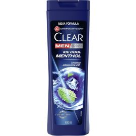 Clear Shampoo Men Anticaspa Ice Cool Menthol 400mL - [RECORRÊNCIA]