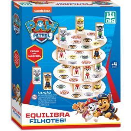 Nig Brinquedos Jogo Equilibra Filhotes Patrulha Canina