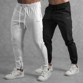Kit 2 Calças Jogger Tactel com Elastano