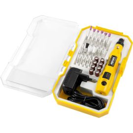 Vonder, Microrretífica A Bateria 3,6 V, Bivolt, com 24 Acessórios, Mbv 036