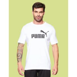 Camiseta Puma Manga Curta ESS Tee Logo - [PIX]