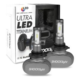 Kit Ultra Led Titanium Shocklight 10000lumens no Par 12/24v Hb4